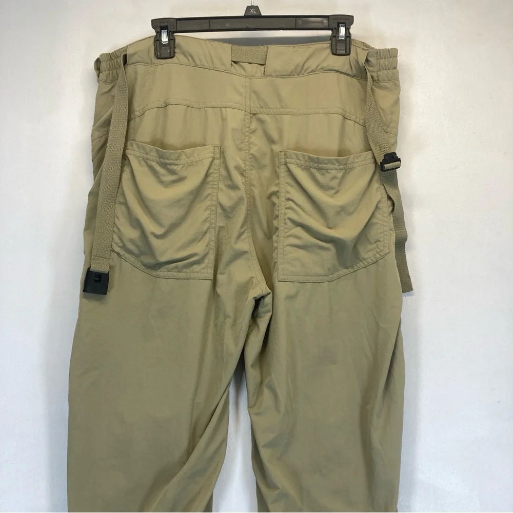 Free Soldier Tactical Gear Pants Mens 36 Khaki Cargo Security Belted Quick Dry - Picture 12 of 16